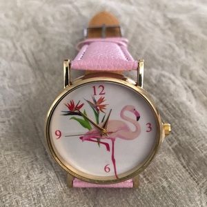 Pink Flamingo watch